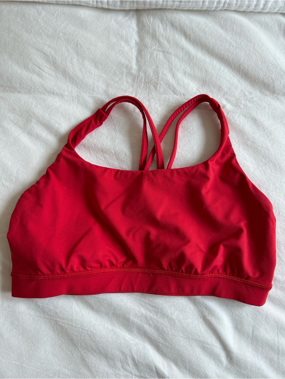 Lululemon Energy Bra in Lulu Red